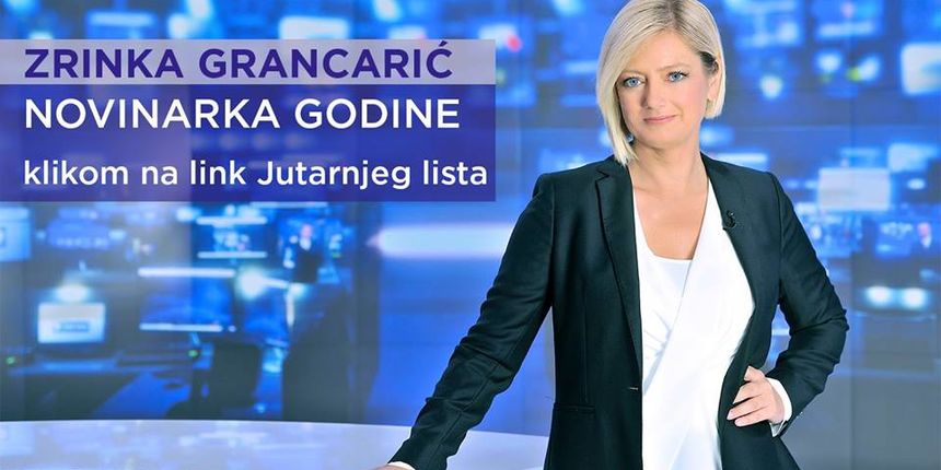 Zrinka Grancarić nominirana za TV novinarku godine po izboru Jutarnjeg lista