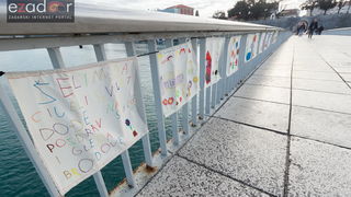 Đir po gradu, petak 24. studenog 2017. – Dan Grada Zadra. Čestitka učenika OŠ Voštarnica