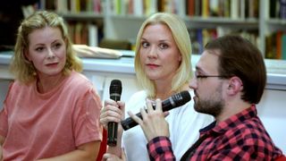 Zagreb: Ivana Bodrožić i finska autorica Johanna Holmstrom na Festivalu svjetske književnosti Zagreb: Ivana Bodrožić i finska autorica Johanna Holmstrom na Festivalu svjetske književnosti