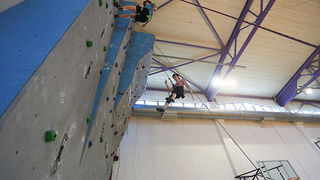 Bibinje: Natjecanje u sportskom penjanju na umjetnoj stijeni, foto: Leo Banić