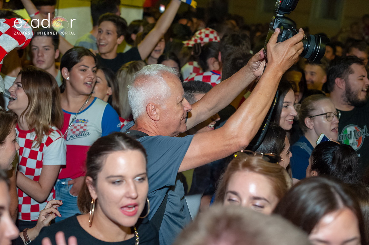 Zadar je gorio: Velika fešta nakon plasmana Vatrenih u finale Svjetskog prvenstva