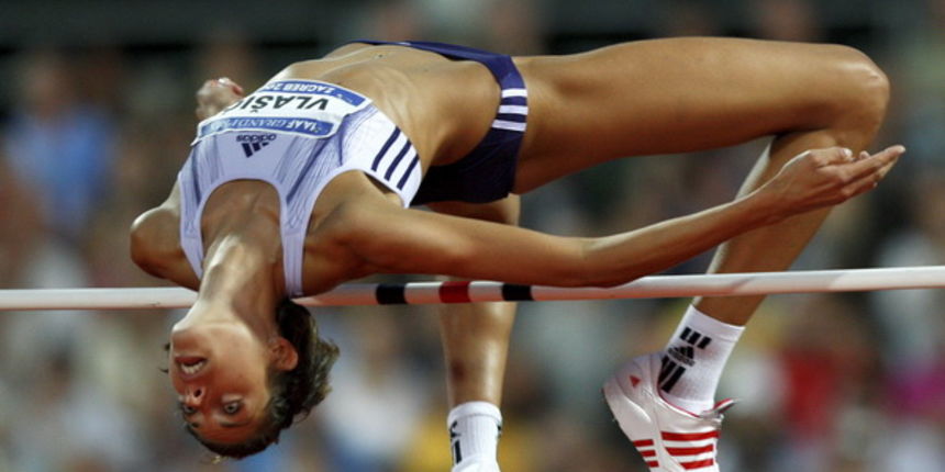 Zagreb, 310809. Atletski stadion Mladost. IAAF Grand Prix 2009 Zagreb. Na fotografiji: Blanka Vlasic. Foto: Ronald Gorsic / CROPIX