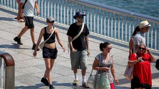 Toplinski val ponovo u Zadru Toplinski val ponovo u Zadru