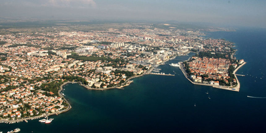 Zadar iz zraka Zadar iz zraka