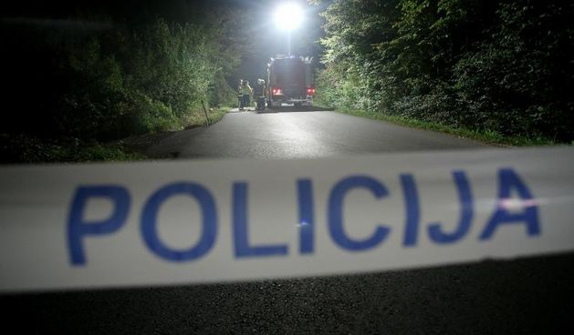 Policijski očevid. Policija, Vatrogasci.  Photo: Igor Kralj/PIXSELL