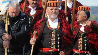 15. Festival zudija, cuvara Kristova groba odrzan je u Mlinistu u Dubrovacko-neretvanskoj zupaniji. Smotra zudija privukla je cuvare Kristova groba iz vise od 30 zupa. Photo: Hrvoje Jelavic/PIXSELL
