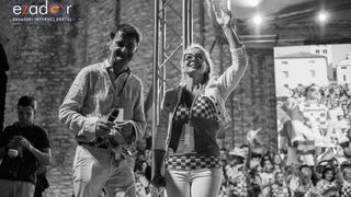 Veličanstven doček četvorice zadarskih Vatrenih Veličanstven doček četvorice zadarskih Vatrenih