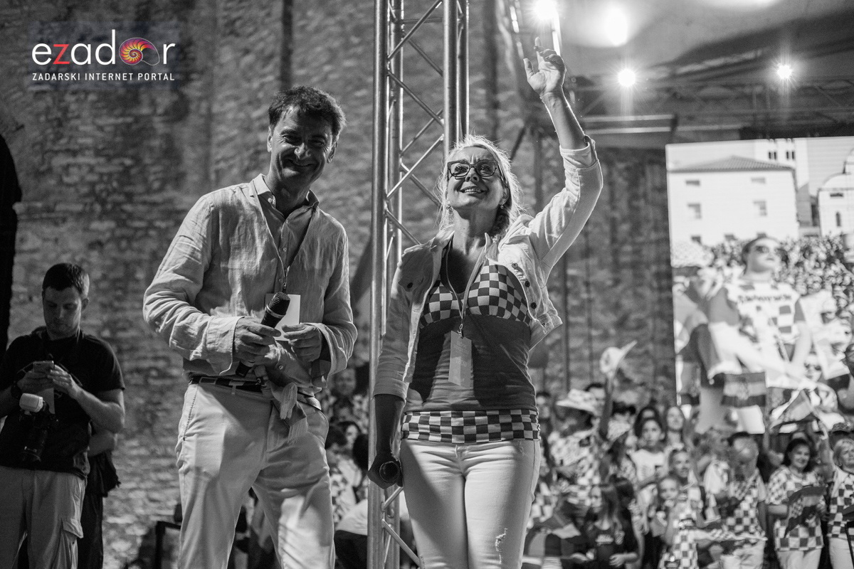 Veličanstven doček četvorice zadarskih Vatrenih Veličanstven doček četvorice zadarskih Vatrenih