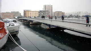 Snijeg u Zadru, 17. prosinca 2009, Foto: Saša Čuka