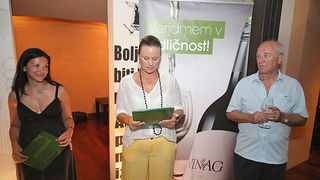 Degustacija vina mariborske vinarije Vinag u Restoran Baru Atrij Degustacija vina mariborske vinarije Vinag u Restoran Baru Atrij