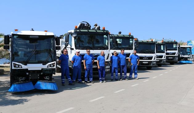 Vir: Primopredaja novog voznog parka komunalne tvrtke Čisti otok