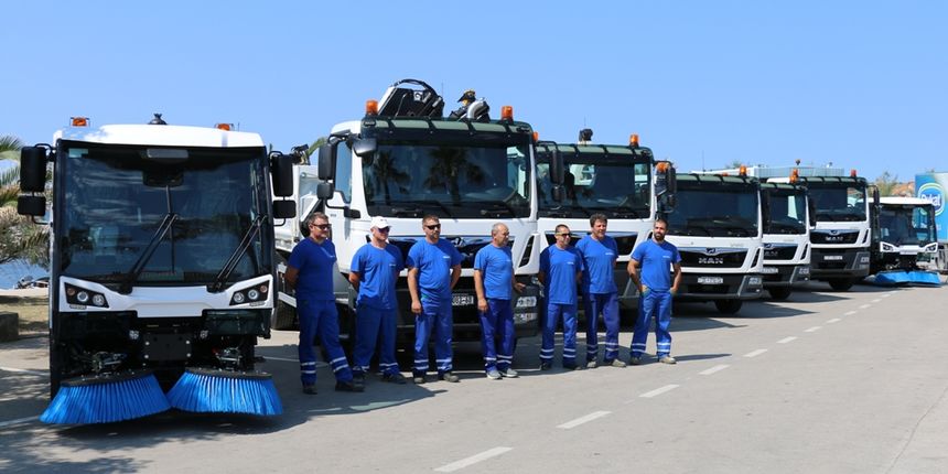Vir: Primopredaja novog voznog parka komunalne tvrtke Čisti otok Vir: Primopredaja novog voznog parka komunalne tvrtke Čisti otok