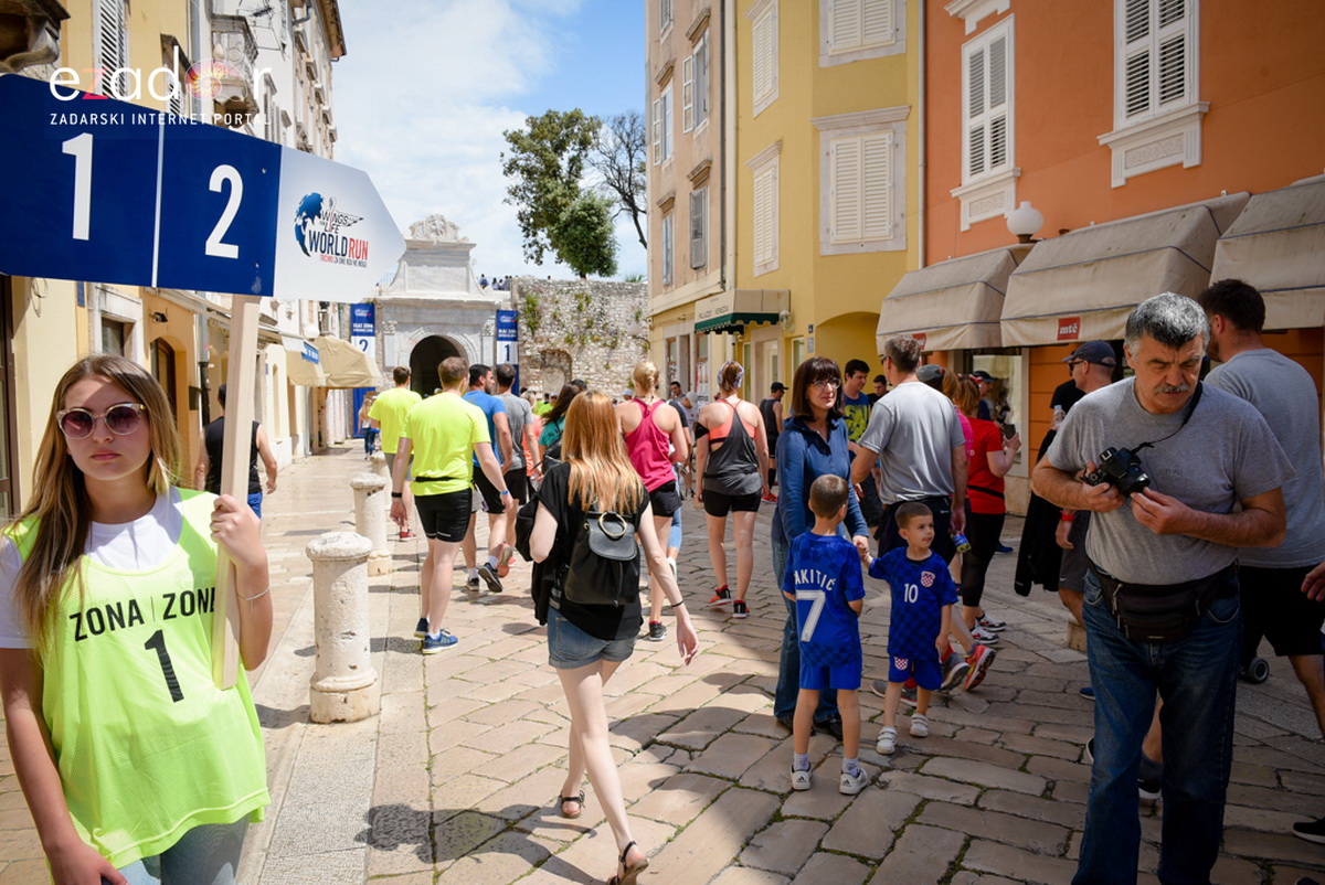 Start utrke Wings for Life World Run Zadar 2018.