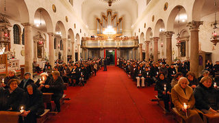 Misa za blagdan Svijećnice u crkvi Sv.Šime (Foto:Saša Čuka)