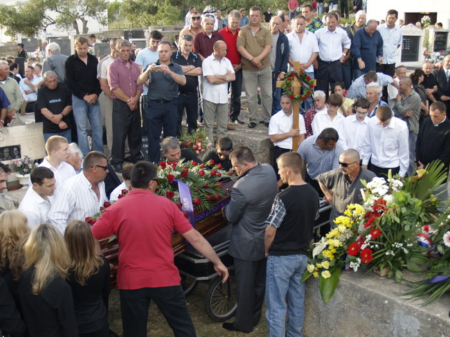 Posljednji ispracaj Milana Gotovine, 23. svibnja 2008.