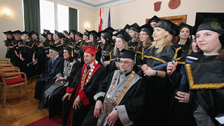 Promocija diplomiranih studenata, 7. ožujka 2009. (foto: Marin Gospić)