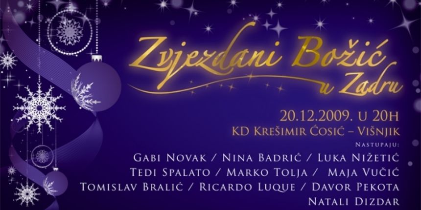 Zvjezdani Božić – plakat Zvjezdani Božić – plakat