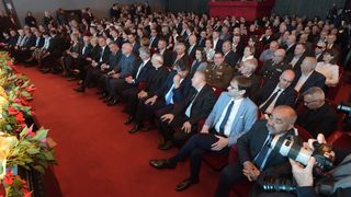 Predsjednica Grabar-Kitarović na svečanoj sjednici Gradskog vijeća Predsjednica Grabar-Kitarović na svečanoj sjednici Gradskog vijeća