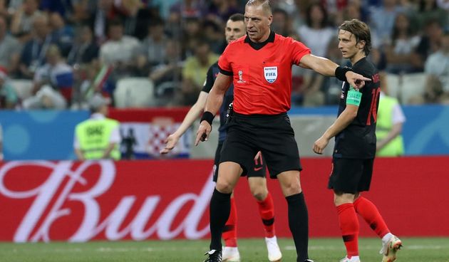 Niznji Novgorod, Rusija – Svjetsko nogometno prvenstvo 2018., osmina finala, Hrvatska – Danska 4-3 (1-1, 1-1).