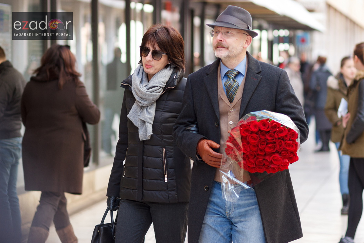 Đir po gradu, srijeda 14. veljače 2018. Valenntinovo