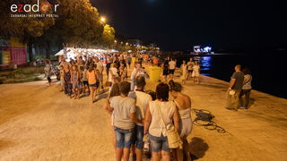 Započela 18. Noć punog miseca na zadarskoj rivi Započela 18. Noć punog miseca na zadarskoj rivi