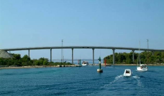 Ždrelac – most (foto: Destinacije.com)