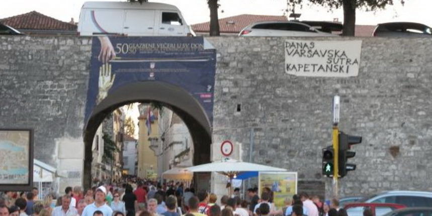 Zadar: Danas Varsavska, sutra kapetanski, Foto: h-alter.