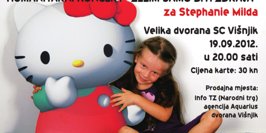 Humanitarni koncert za malenu Stephanie