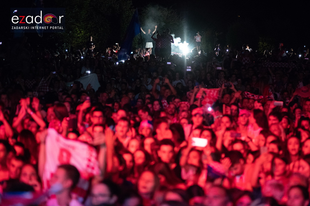 Veličanstven doček četvorice zadarskih Vatrenih Veličanstven doček četvorice zadarskih Vatrenih