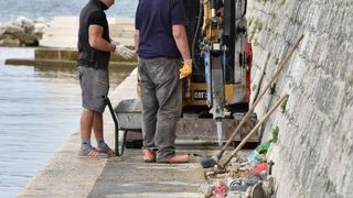 U Foši se postavlja nova LED javna rasvjeta. Foto: Dino Stanin/PIXSELL