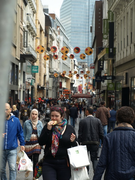 Đir centrom Bruxellesa. Foto: Edvard Šprljan Đir centrom Bruxellesa. Foto: Edvard Šprljan