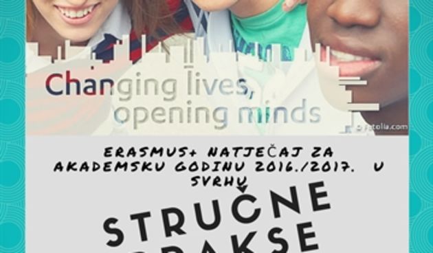 Erasmus+ – stručna praksa 2016/17.