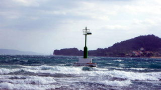 Poljana: Olujno jugo 11. studenog 2012.  Foto: Tomislav Ivanov