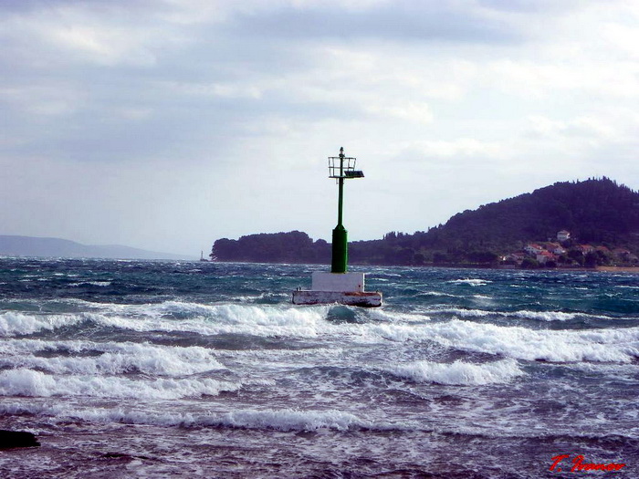 Poljana: Olujno jugo 11. studenog 2012.  Foto: Tomislav Ivanov