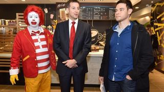 U zgradi nekadasnjeg zeljznickog kolodvora jutros je otvoren prvi Mc Donalds u Zadru Photo: Dino Stanin/PIXSELL