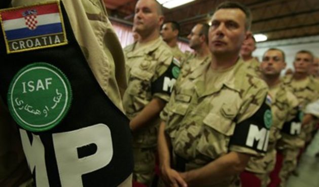 Hrvatski policajci u Afganistanu (foto: Davor Pongračić/Cropix)