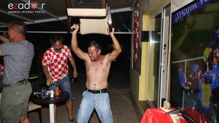 Bibinje: Navijanje za Vatrene i fešta nakon pobjede nad Rusijom