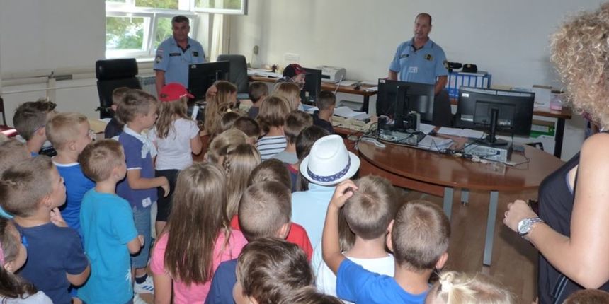 Dani otvorenih vrata – posjet predškolaca PU zadarskoj