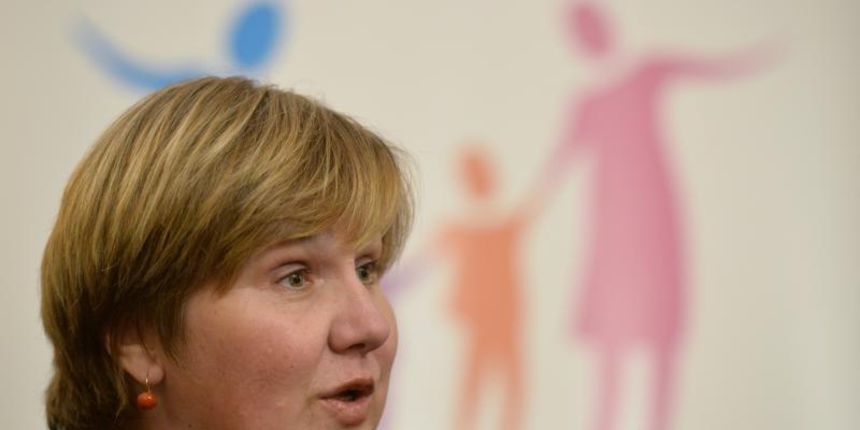 14.11.2013., Zagreb – U hotelu Westin Incijativa U ime obitelji odrzala je press konferenciju povodom odluke Ustavnog suda da se referendum odrzi. Zeljka Markic Photo: Marko Lukunic/PIXSELL 14.11.2013., Zagreb – U hotelu Westin Incijativa U ime obitelji odrzala je press konferenciju povodom odluke Ustavnog suda da se referendum odrzi. Zeljka Markic Photo: Marko Lukunic/PIXSELL