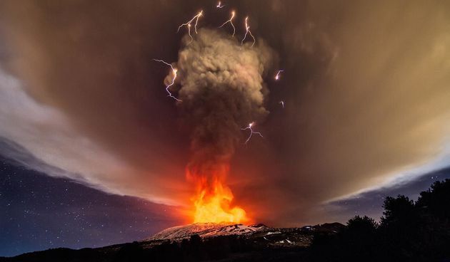 Etna erupcija, Foto: youtube screenshot