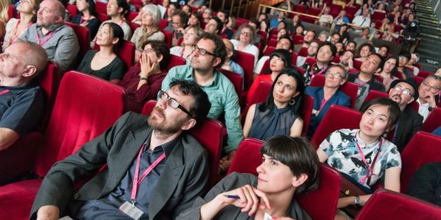 kino Europa, Zagreb – Zatvaranje 24. izdanja svjetskog festivala animiranog filma Animafest, izdanje kratkometraznih filmova. Daniel Suljic, Vjera Matkovic. Photo: Nina Djurdjevic/PIXSELL kino Europa, Zagreb – Zatvaranje 24. izdanja svjetskog festivala animiranog filma Animafest, izdanje kratkometraznih filmova. Daniel Suljic, Vjera Matkovic. Photo: Nina Djurdjevic/PIXSELL
