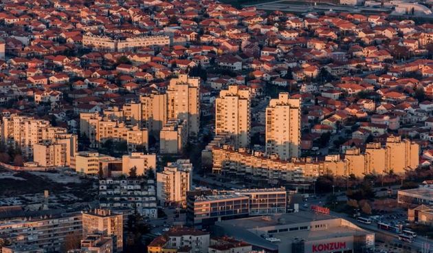 Ulica Ante Starcevica na Bulevaru.