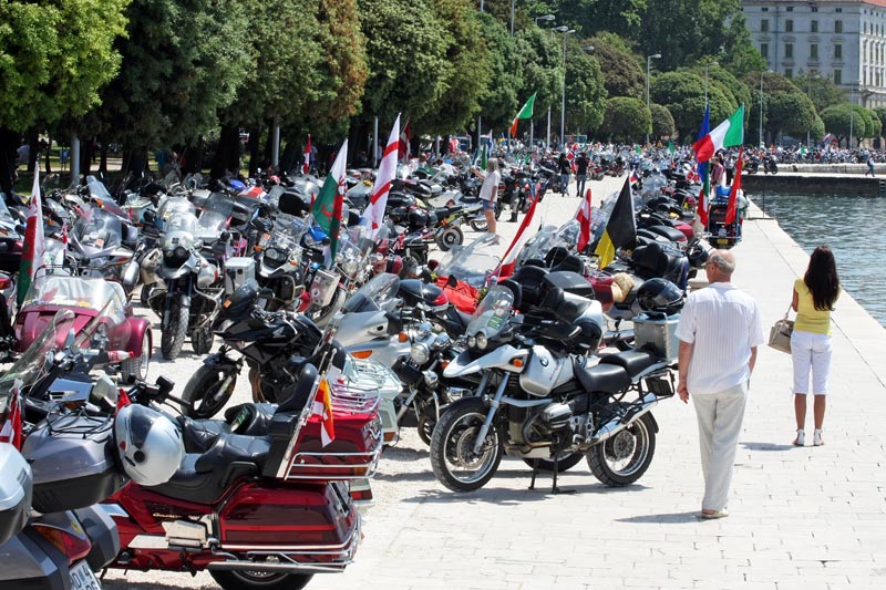 Susret bikera u Zadru (foto: Marin Gospić)