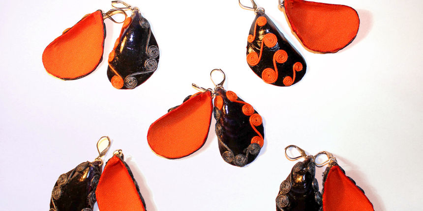 Naušnice od šibenskih dagnji za 130 misica