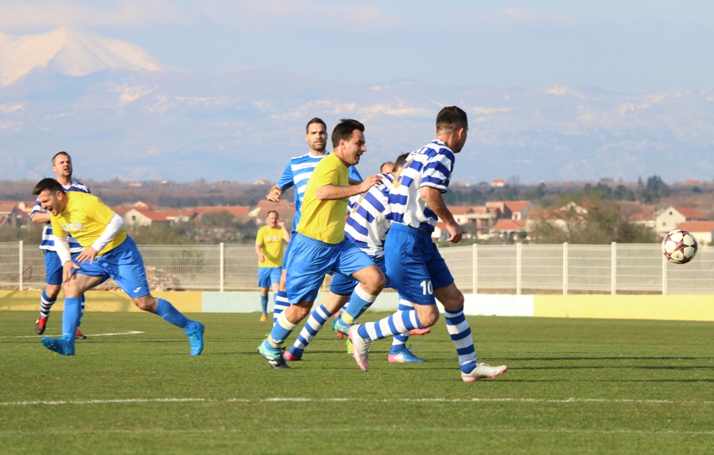 Derbi nogometne Lige veterana: Škabrnja – Mornar Vir