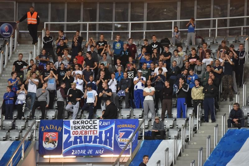 SC Višnjik, 4. kolo HKS A1 lige: KK Zadar – KK Split. 84-89. Photo: Dino Stanin/PIXSELL SC Višnjik, 4. kolo HKS A1 lige: KK Zadar – KK Split. 84-89. Photo: Dino Stanin/PIXSELL