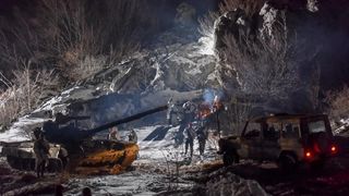 Goran Višnjić i ekipa na snimanju filma “General” Goran Višnjić i ekipa na snimanju filma “General”