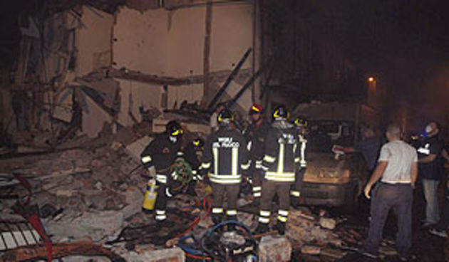 Ekspolzija vlaka u Italiji (Foto: AP)