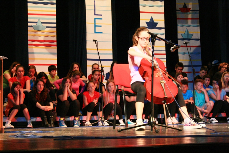 U HNK Zadar održana je priredba u povodu Dana OŠ Petra Preradovića na kojoj su nastupili učenici ali i profesori, Foto: Marija Cvetković