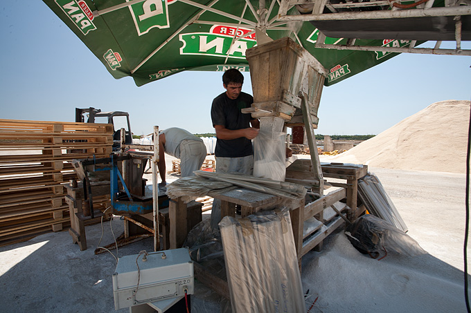 Solana Nin, berba soli, foto: Leo Banić